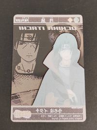 NARUTO ナルト カード うちはイタチ トレカ NO.09 幻 バンダイ 食玩 サムネイル 2