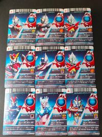 ウルトラマン フュージョンファイト カード まとめ ウルトラマンガイア ウルトラマンエックス ウルトラマンロッソ フレイム ウルトラマンダイナ ウルトラマンビクトリーナイト ウルトラマンサーガ 9枚 K1-011 K1-009 サムネイル 6