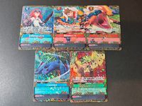 モンスターハンターストーリーズ カードゲーム モンスターハンターストーリーズ THE BM カードゲーム カード まとめ キャラクター ライダー モンスター オトモン モンスター 野生 立ち向かうシュヴァル 旅立ちのリュート 5枚 サムネイル 1