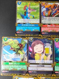 MHストーリーズ モンスターハンターストーリーズ RIDE ON カードゲーム カード まとめ モンスター キャラクター アクション オトモンのドスランボス 絆結びし火竜 レウス 駆け出しライダー リュート 鋼火竜 リオレイア サムネイル 3