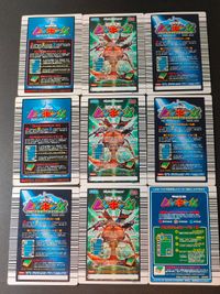 甲虫王者 ムシキング カード まとめ ムシ わざ ヘラクレスオオカブト スーパーハヤテ ゲンゴロウ アルキデスオオヒラタクワガタ スミナガシ グランディスオオクワガタ サタンオオカブト カブトムシ 9枚 010 SP025 026 サムネイル 7