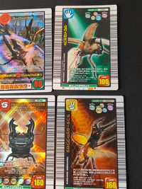 甲虫王者 ムシキング カード まとめ ムシ わざ ヘラクレスオオカブト スーパーハヤテ ゲンゴロウ アルキデスオオヒラタクワガタ スミナガシ グランディスオオクワガタ サタンオオカブト カブトムシ 9枚 010 SP025 026 サムネイル 5