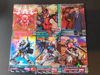 ガンダムトライエイジ カード まとめ モビルスーツ パイロット ダブルオーライザー クワトロ バジーナ メイジン カワグチ ガンダムAGE-1 ノーマル ビルドストライクガンダム ガンダム バルバトスルプス 6枚 BG6-066 サムネイル 1