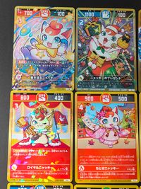 Nyacky Luck Battle Card 9 Cards Lot Holo Japanese Anime サムネイル 3