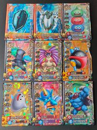 DQバトルロード ドラゴンクエスト モンスターバトルロード カード まとめ アイテム モンスター こたつのたて ふたごのきば スライムタワー くろいリュウま アルカパル ベル メタルスライム ヘルコンドル ナースモンスター 9枚 サムネイル 1
