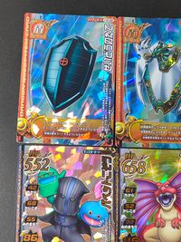 DQバトルロード ドラゴンクエスト モンスターバトルロード カード まとめ アイテム モンスター こたつのたて ふたごのきば スライムタワー くろいリュウま アルカパル ベル メタルスライム ヘルコンドル ナースモンスター 9枚 サムネイル 5