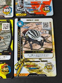 甲虫王者ムシキング カード まとめ おたすけ ムシ きろく クマバチ フォルスタータマムシクワガタ スイレン メキシカンレッドニータランチュラ アラガールホソアカクワガタ ハナカマキリ ギラファノコギリクワガタ オオベッコウバチ サムネイル 2