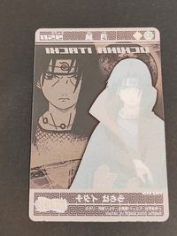 NARUTO -ナルト- カード うちはイタチ トレカ NO.09 幻 バンダイ 食玩 サムネイル 2