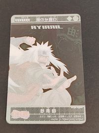 NARUTO ナルト カード 自来也 トレカ NO.05 バンダイ 食玩 サムネイル 3