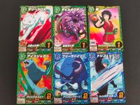 トリコ グルメバトル カード まとめ モンスター キャラクター テリークロス デビルオロチ 鈴 アイスジャガー フリーザバイソン トリコ 6枚 T5-35 T5-33 T5-08 T5-40 T5-41 T5-02 バンダイ 食玩
