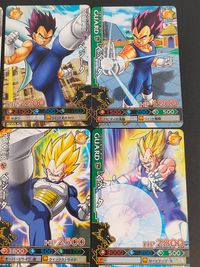 ドラゴンボールZ改 バトル カード まとめ CRITICAL GUARD PLAYER POWER ベジータ 8枚 B214-5 B226-5 PE-007-III B160-4 B066-2 B277-6 B013-2 バンダイ サムネイル 4