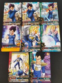 ドラゴンボールZ改 バトル カード まとめ CRITICAL GUARD PLAYER POWER ベジータ 8枚 B214-5 B226-5 PE-007-III B160-4 B066-2 B277-6 B013-2 バンダイ サムネイル 1