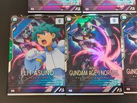 機動戦士ガンダム アーセナルベース カード まとめ MOBILE SUIT PILOT ファルシア フリット アスノ ガンダムAGE-1 ノーマル 5枚 FQ804-009 FQ804-021 FQ804-007 バンダイ 食玩 サムネイル 2