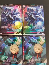 機動戦士ガンダム アーセナルベース カード まとめ MS パイロット ガンダム シュバルゼッテ フェルシー ロロ 9枚 FQ04-030 FQ04-065 バンダイ 食玩 サムネイル 3