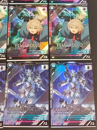 機動戦士ガンダム アーセナルベース カード まとめ MS パイロット ガンダム シュバルゼッテ フェルシー ロロ 9枚 FQ04-030 FQ04-065 バンダイ 食玩 サムネイル 2