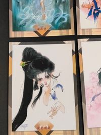 Mutsumi Inomata Hime Miko / Konohanasakuya 9 Cards Lot Japanese Anime サムネイル 4