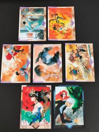 いのまたむつみ Mutsumi Inomata Illustration Cards カード まとめ イラスト 姫巫女 エイリアン刑事 風の大地 イラスト1 風の大地 イラスト2 風の大地 イラスト3 風の大地 イラスト4 7枚 サムネイル 1