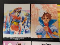 Carddass Masters Street Fighter Zero 2 Sakura 6 Cards Japanese Game サムネイル 5