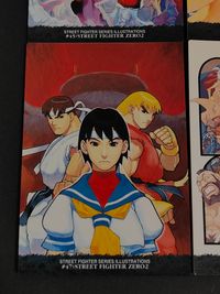 ストZERO2 ストリートファイターZERO2 カード まとめ イラスト STREET FIGHTER ZERO2 # 4枚 44 45 46 47 バンダイ カードダスマスターズ 食玩 サムネイル 3