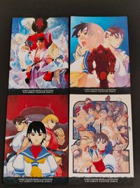 ストZERO2 ストリートファイターZERO2 カード まとめ イラスト STREET FIGHTER ZERO2 # 4枚 44 45 46 47 バンダイ カードダスマスターズ 食玩 サムネイル 1