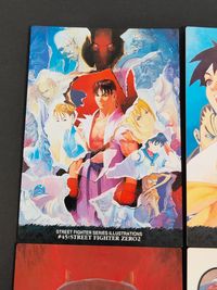 ストZERO2 ストリートファイターZERO2 カード まとめ イラスト STREET FIGHTER ZERO2 # 4枚 44 45 46 47 バンダイ カードダスマスターズ 食玩 サムネイル 4