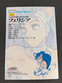 オールカプコンワールド ALL CAPCOM WORLD カードダスマスターズ カード フェリシア トレカ 22 バンダイ カードダスマスターズ 食玩 サムネイル 2