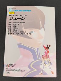 ALL CAPCOM WORLD カードダスマスターズ カード ジューン トレカ 25 バンダイ カードダス サムネイル 2