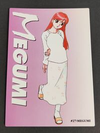 All Capcom World Carddass Megumi #27 Card Japanese Game サムネイル 1