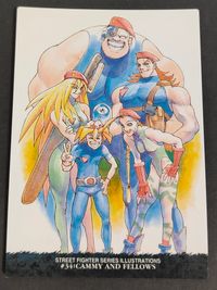 ストII スーパーストリートファイターII カード キャミィと仲間たち トレカ 34 バンダイ カードダスマスターズ ALL CAPCOM WORLD サムネイル 1