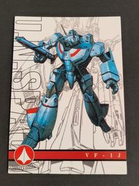 超時空要塞 マクロス カード VF-1J トレカ TV-28 BIGWEST コレクション サムネイル 1