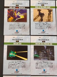 機動戦士ガンダム カードダスマスターズ カード まとめ MS-09 vs MIDEA MS-07B/MS-06F MS-06S MAN-08 MAN-03/MAN-08 solar system A-VAOA-KOO 9枚 71 サムネイル 4