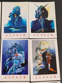 機動戦士ガンダム カードダスマスターズ ガンダムイラストコレクション カード まとめ イラスト 劇場版ポスターイラスト 哀戦士ポスターイラスト めぐりあい宇宙ポスターイラスト 交響詩ガンダム特典ポスターイラスト シャアイラスト サムネイル 2