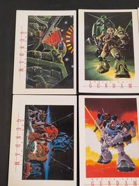 機動戦士ガンダム カードダスマスターズ カード まとめ イラスト ザク量産型 コア ファイター ガンダム ザク グフ ドム ズゴック群 ギャン ジオンMS群 ビグ ザム ガンダム 9枚 No.38 No.37 No.39 バンダイ サムネイル 3
