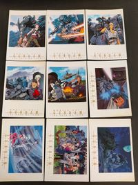 Carddass Masters Gundam 08th MS Team 9 Cards Lot Japanese Anime
