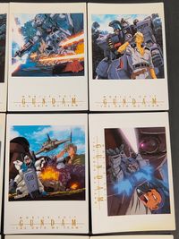 Carddass Masters Gundam 08th MS Team 9 Cards Lot Japanese Anime サムネイル 2