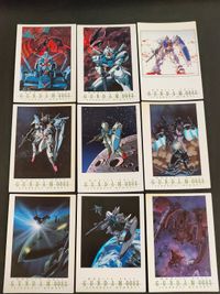 Carddass Masters Gundam 0083 Stardust Memory 9 Cards Lot Japanese Anime