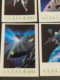 Carddass Masters Gundam 0083 Stardust Memory 9 Cards Lot Japanese Anime サムネイル 4
