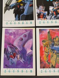 機動戦士 Zガンダム カード まとめ カードダスマスターズ 初版 フォウ ムラサメ カミーユ ビダン フォウ ムラサメ カミーユ ビダン ガンダムMk-II ガンダムMk-II ZガンダムシルエットとガンダムMk-II キュベレイ サムネイル 4