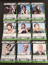 Kamen Rider Kuuga Riders Legend 9 Cards Lot Bandai 2001 Japanese TV