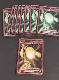 仮面ライダークウガ カードゲーム カード まとめ ミッション キャラクター アイキャッチ 巨大オブジェ「人類の最期」 激突のゲーム 猛毒の口づけのゲーム 死の宣告のゲーム 人体爆発のゲーム 五十音のゲーム 仮面ライダークウガ 9枚 サムネイル 6