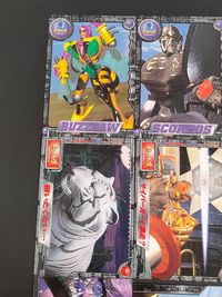 ビーストウォーズ 超生命体トランスフォーマー カード まとめ キャラクター ストーリー Extra Check バズソー スコルポス エアラザー ラットル サイバトロン CYBERTRON ビーストウォーズ タイタン 9枚 021 サムネイル 6