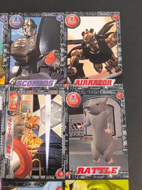 ビーストウォーズ 超生命体トランスフォーマー カード まとめ キャラクター ストーリー Extra Check バズソー スコルポス エアラザー ラットル サイバトロン CYBERTRON ビーストウォーズ タイタン 9枚 021 サムネイル 5