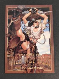 GALGREASE 1st SERIES ILLUSTRATION CARDS カード WILD WET WEST トレカ GALGREASE 001 コムスクエア イラスト サムネイル 1