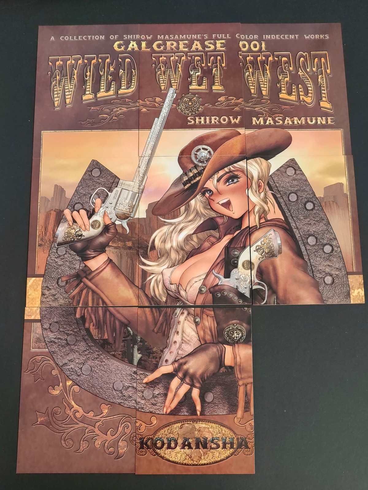 Galgrease 001 Wild Wet West Shirow Masamune 8 Cards Japanese Anime