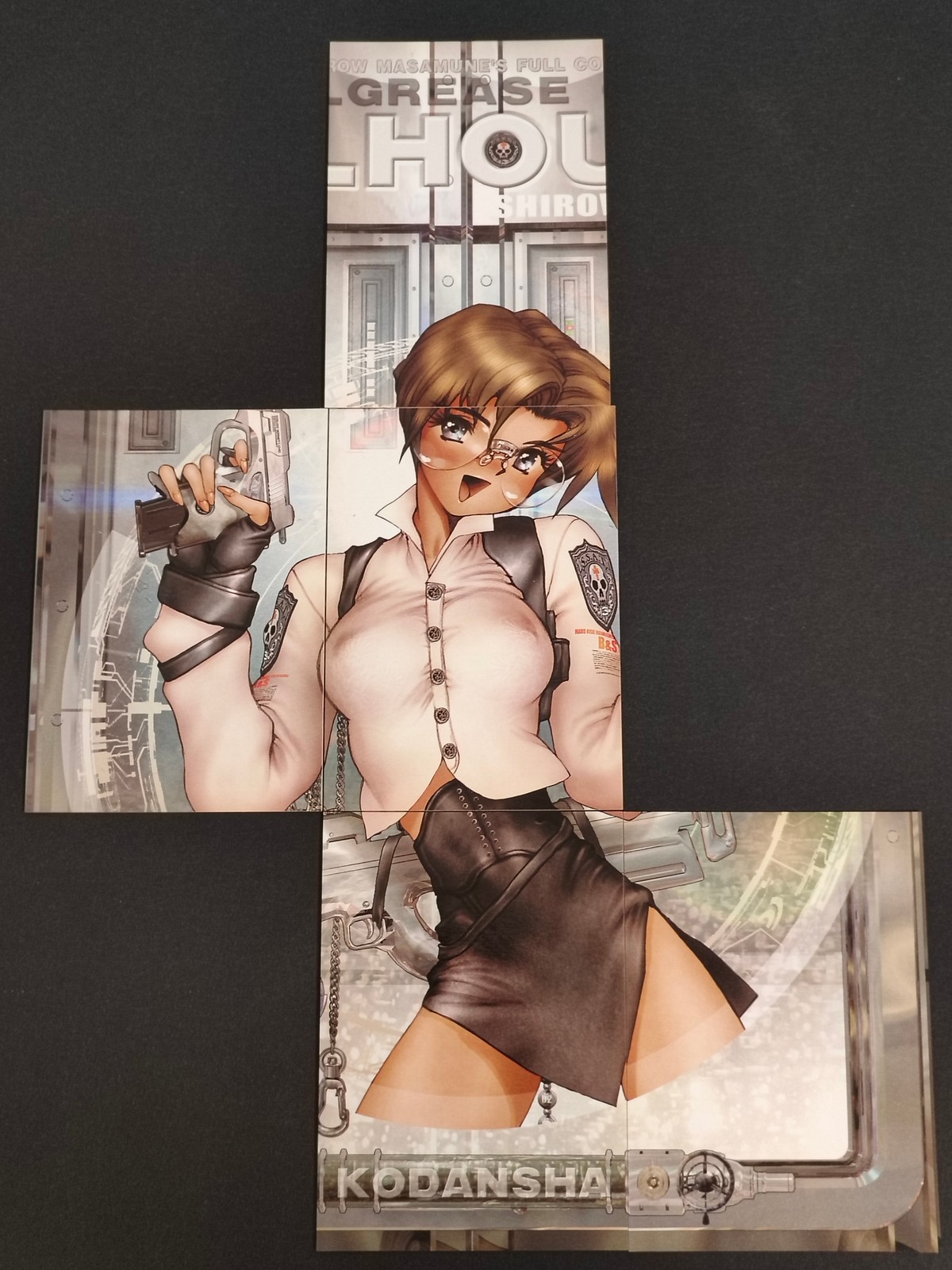 GALGREASE 1st SERIES ILLUSTRATION CARDS 士郎正宗 カード まとめ ジグソーパズル イラスト キャラクターID アイテムイラスト Cyril Brooklyn ジグソーパズル 機械兵器 5枚