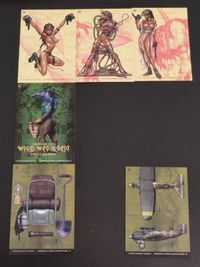 GALGREASE 004 WILD WET QUEST 士郎正宗 カード まとめ イラスト 女性キャラクター Wild Wet Quest タイトル 装備品 道具 飛行機 6枚 講談社 サムネイル 2