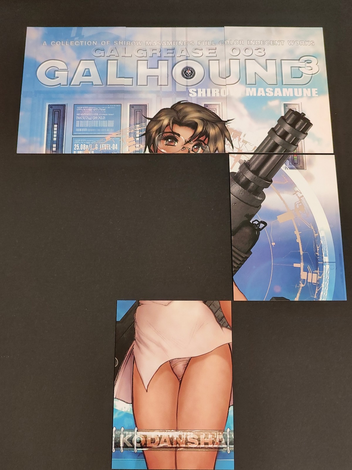 ギャルグリース GALGREASE 2nd SERIES ILLUSTRATION CARDS 士郎正宗 カード まとめ キャラクター メカ バイク Iris Hallett Gariona Ronne B S 5枚 53 51
