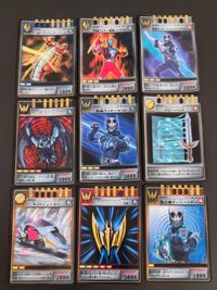 仮面ライダー龍騎 アドベント カード まとめ ベントカード LEVEL2 ヒーローカード LEVEL1 モンスターカード LEVEL4 ベントカード LEVEL1-4 フォースカード LEVEL2 ベントカード LEVEL4 9枚 サムネイル 1
