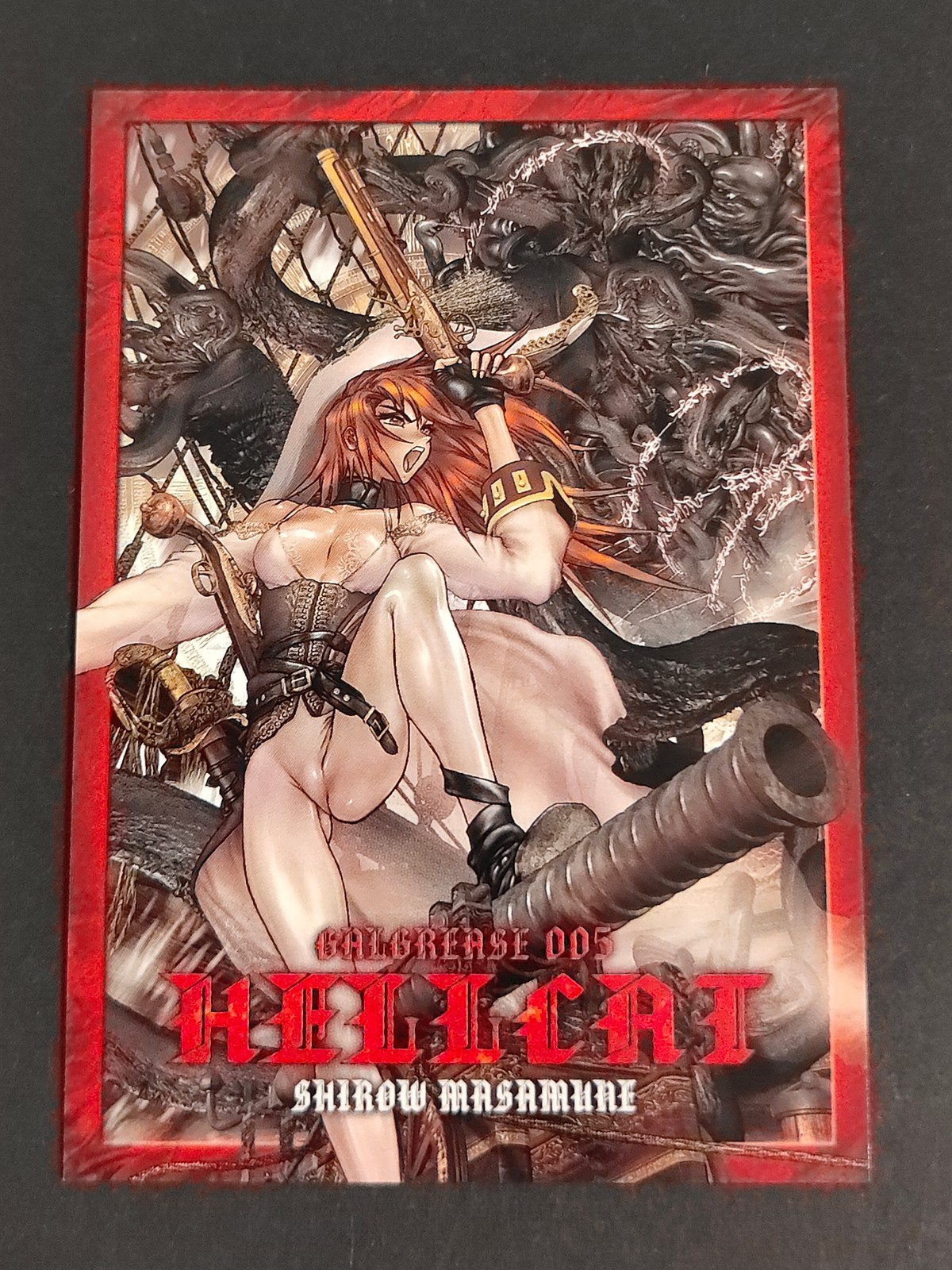 ガルグリース GALGREASE 士郎正宗 カード HELLCAT トレカ GALGREASE 005 講談社 イラスト