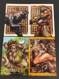 HELUND A COLLECTION OF SHIROW INDECENT WORKS 士郎正宗 カード まとめ イラスト No.28 No.30 HELLHOUND No.35 No.33 4枚 講談社 サムネイル 3